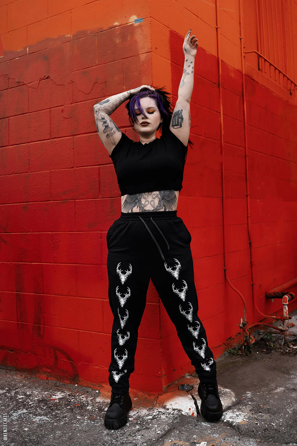 Wendigo Skull Joggers - Image 3