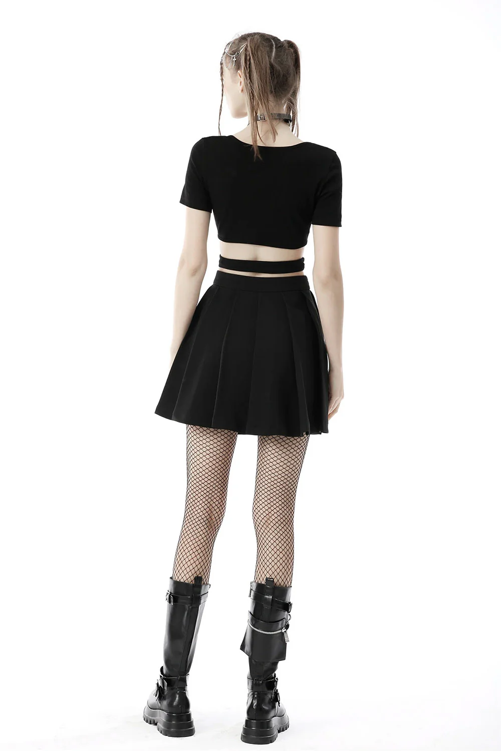 Wicked Wonderland Pleated Skirt - Image 4