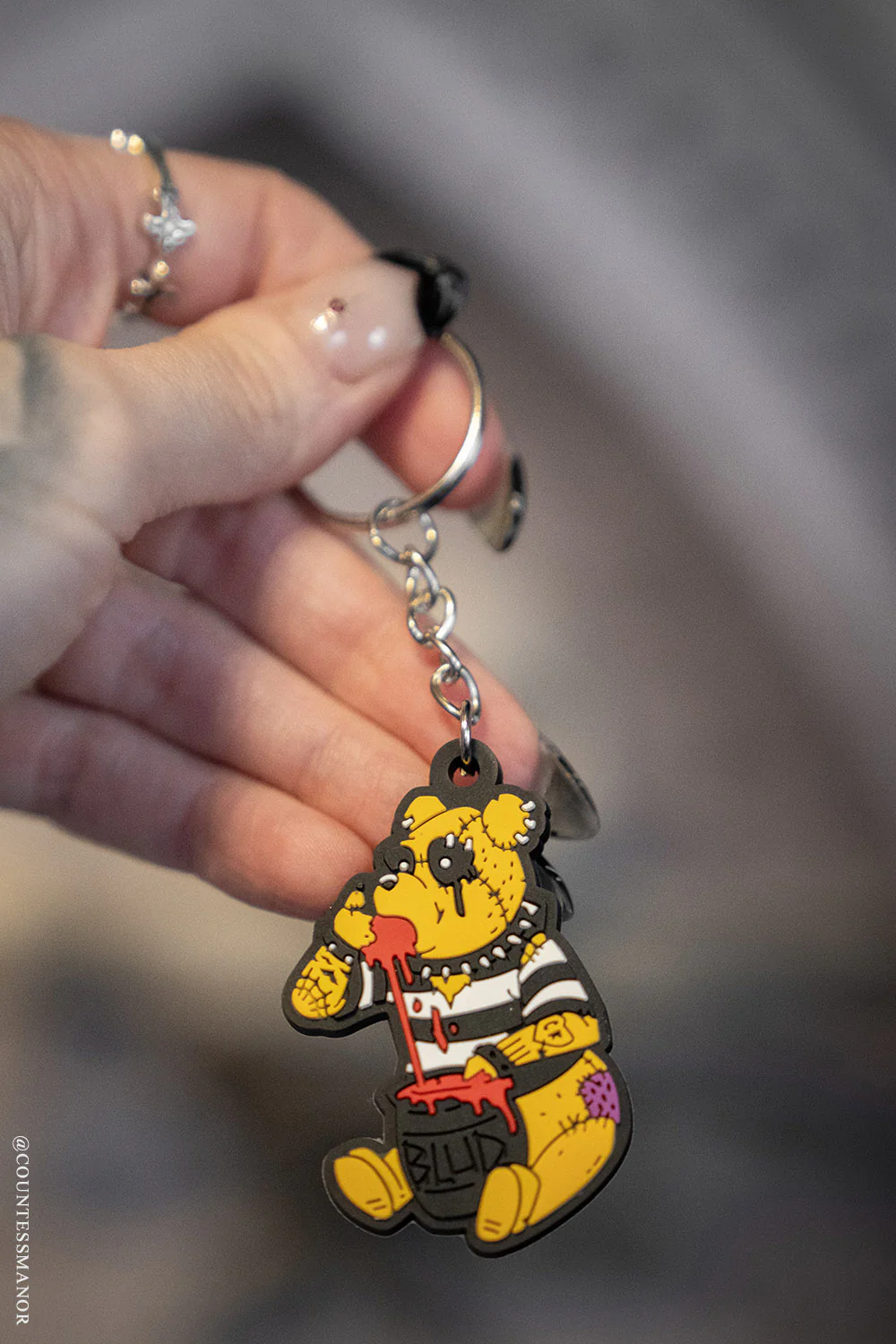 Winnie The Pooh's Bloody Honey Keychain