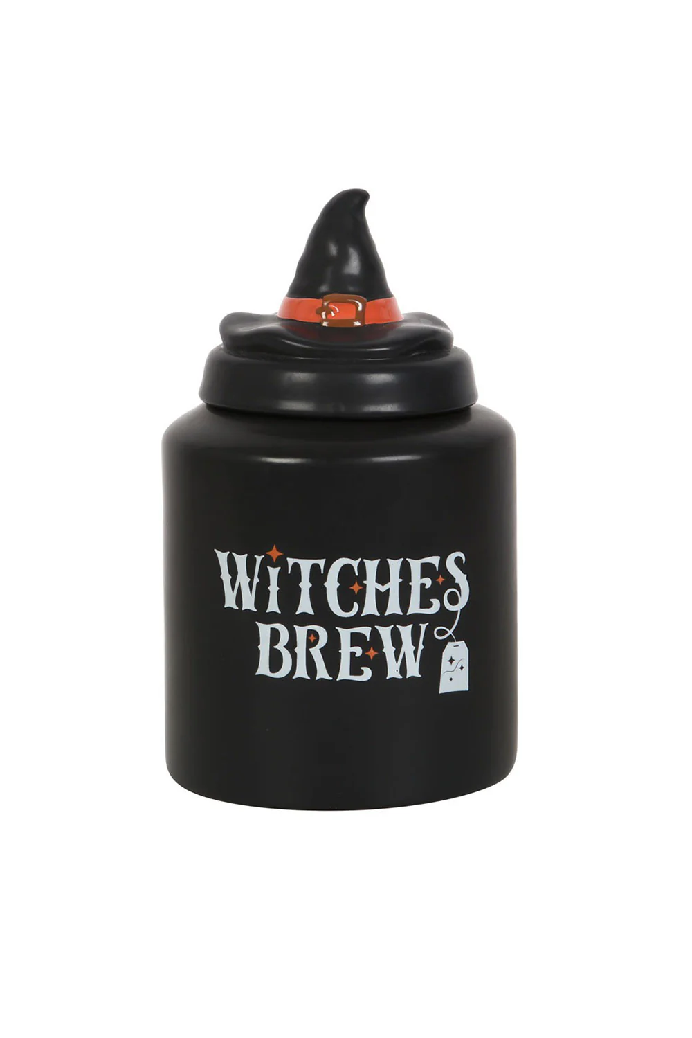 Witches Brew Ceramic Halloween Tea Canister - Image 2