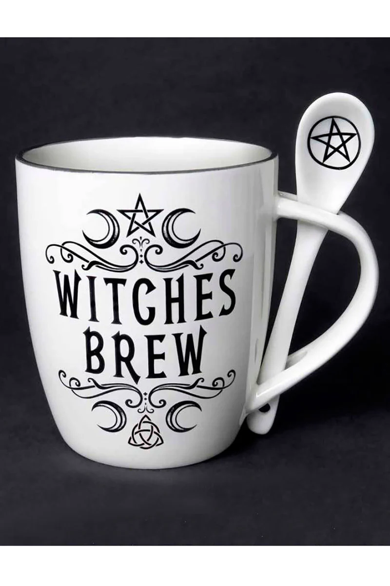 Witches Brew Mug & Spoon Set