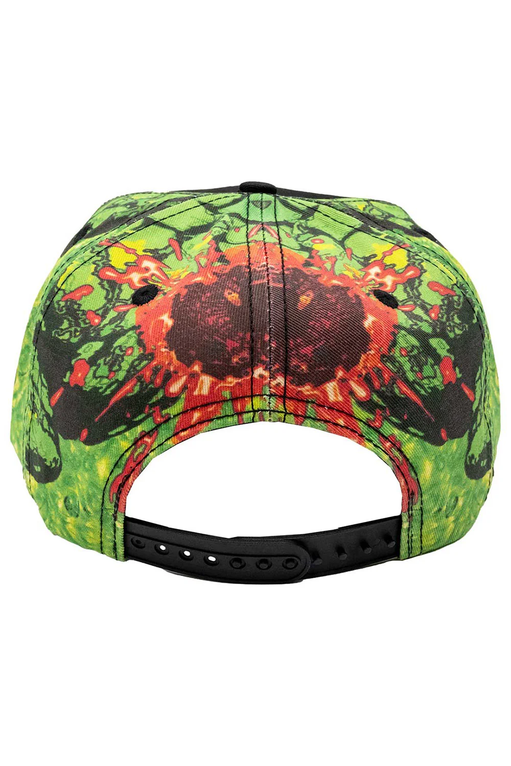Zombie Bite Sublimation Baseball Hat - Image 4