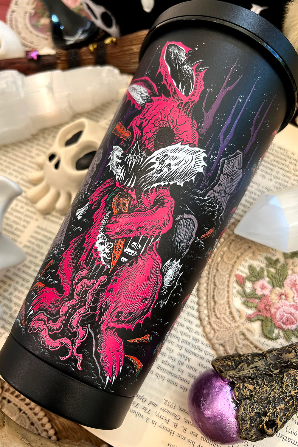 Zombunny Cold Brew Tumbler with Straw - Image 7